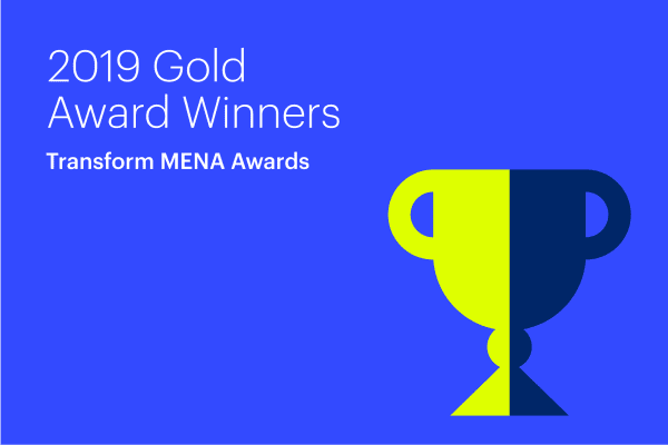 2019 Gold Award Winners Transform MENA Awards